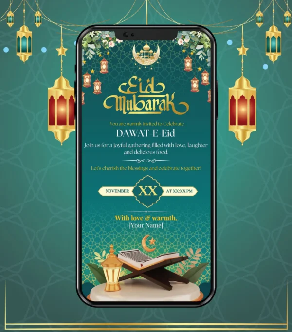ElegantEidMubarakDawatInvitationeCard_1